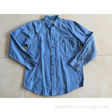 High Class Technique Long Sleeve Check Shirt